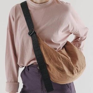 Baggu Medium Crescent Bag Brown